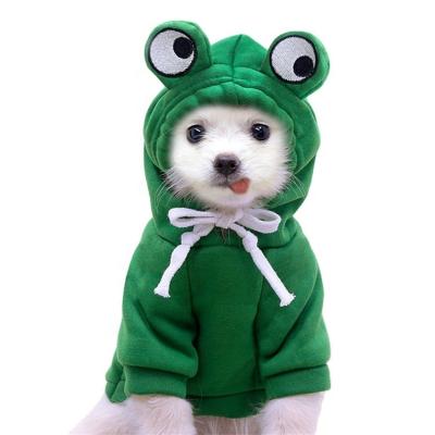 China Warm Pet Clothes Dog Winter Clothes Cute Fruit Dog Coat Hoodies Shear Dogs Costume Jacket For French Bulldog Chihuahua for sale