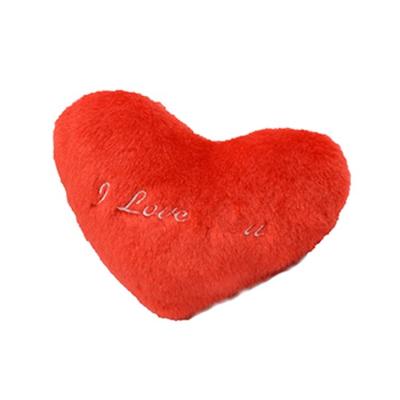 China Fasion New Style Wholesale High Quality Day Love Heart Short Plush Colorful Sofa Decor Super Soft Hold Pillow for sale