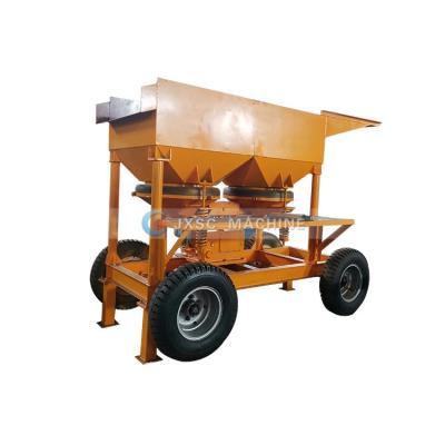 China Ore Diamond Processing Machine Mobile Gold Jig Separator for sale