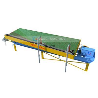 China Apply for Tin Small Gold Recovery Separator Process Wilfley Vibration Gold Shaking Shaker Table for sale