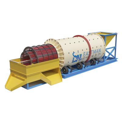 China Alluvial Gold Chromite Recovery Separator High Quality Process Concentrate for sale