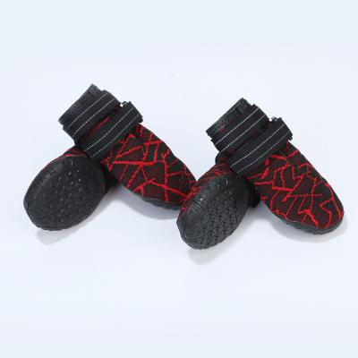 China A1704-2 Custom Outdoor Dog Boots Sustainable - Non-slip and Breathable Comfortable Sports Shoes for Dogs for sale