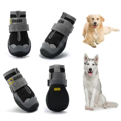 China Viable Dog Boots Paw Protector Anti-Slip Dog Shoes Indoor HCPET Dog Shoes Manufacturer Pet Shoes Outdoor Amazon for sale