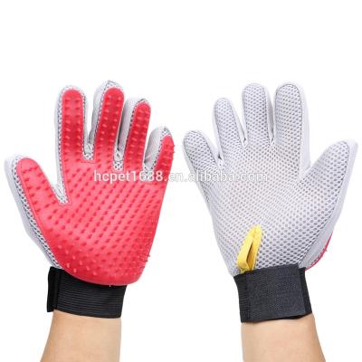 China Free Sample Manufacturers Direct Sales New Amazon OEM OEM Rise Verson 259 Pins High Quality Viable Grooming Glove for sale