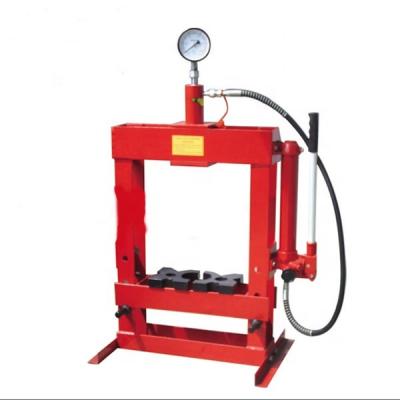 China DD-SP0210 10t hydraulic magazine press with 10T gauge for sale