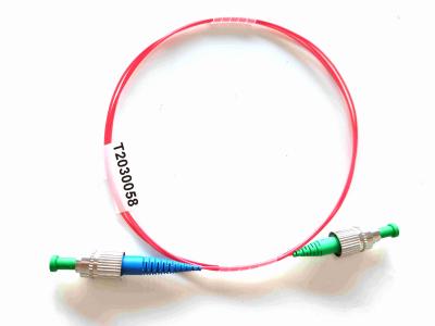 China FC APC To FC UPC Polarization Maintaining Jumpers 980nm 0.9mm Loose Tube Patch Cord Te koop