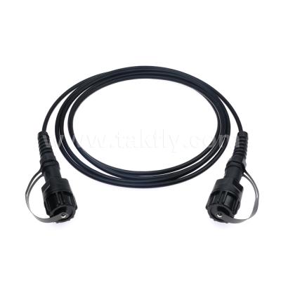 China SM/MM MPO Patch Cord MTP Trunk Cable ODVA-MPO/MTP Waterproof Jumper for Data Center FTTX for sale