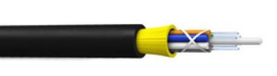 China 2-24F ADSS Fiber Optic Cable 120m Length for Outdoor Network Connection for sale