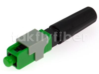 China Waterproof Single-Mode Fast Connect Fiber Connectors For Drop Cable / Indoor Cable for sale