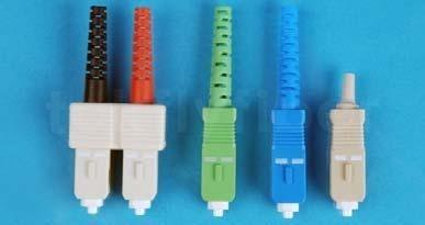 China SC Simplex or Duplex Connector ANSI , IEC ,TIA/EIA , NTT and JIS standard compatible for sale