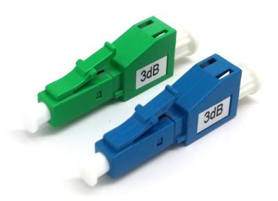 중국 1DB 20DB Fiber Optic Attenuator LC Fixed Single Mode Male To Female 판매용