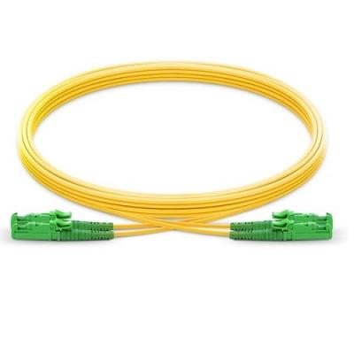 China E2K 2000 Single Mode G652D 9/125 Duplex Fiber Patch Cable LSZH 3.0mm for sale