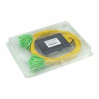 China 1x64 SC APC Single Mode 2.0mm G652D LSZH 1M ABS PLC Splitter Telecom for sale