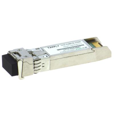 China grade da UIT da C-faixa 50GHz 100GHz 200GHz dos transceptores 40KM 16dB EML de 10G DWDM SFP+ à venda