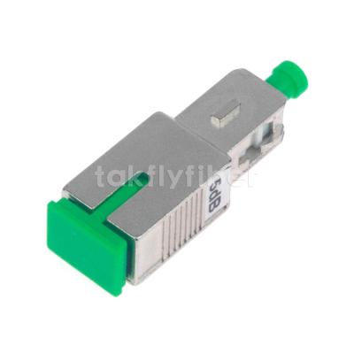 China SC APC SM Fixed Optical Attenuator Female To Male High Attenuaton Precision for sale