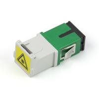 China Äußerer Fensterladen-Simplexadapter Sc mit Flansch für das Telekommunikations-Netz-Verkabeln zu verkaufen