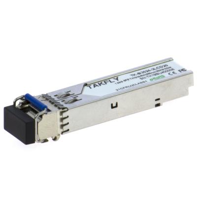 Κίνα WDM LX SM 3KM οπτικός SFP 20KM Tx1310 Rx1550 πομποδέκτης SFP-1g-bxu-10 1.25G BIDI 1000Base προς πώληση