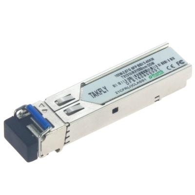 China módulo óptico del transmisor-receptor del gigabit de 1.25G BIDI SFP LOS 40KM LOS 60KM LOS 80KM EL 120KM EL 160KM LC 1490nm 1550nm SM en venta