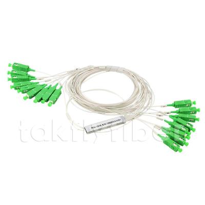 China Enige Wijze Blockless 0.9mm Kabel1x16 PLC Splitser met Sc-Schakelaar Te koop