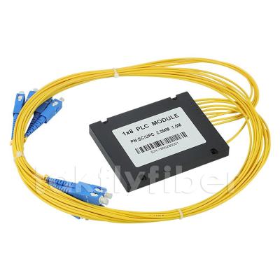 China 2.0mm PLC van de Kabel1x8 Vezel Optische Splitsersabs Module met Sc-Schakelaar Te koop