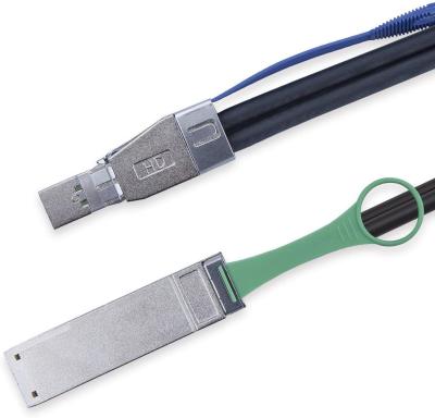 China FTTH MINI SAS SFF-8644 to SFF-8088 QSFP Data Cable for sale