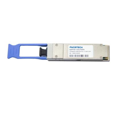 China Compatible FTTH 100G QSFP28 PSM4 1310nm 2km Optical Transceiver Module QSFP28-PSM4 for sale