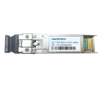 China FTTH SFP28 25G 1310nm 10km LC Fiber SFP Modules for sale