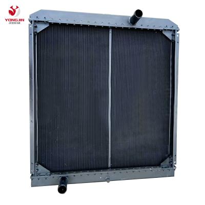 China Machinery Parts Hard Aluminum Radiator For Excavator Doosan DAEWOO370-7DH500-7 Radiator And Intercooler for sale