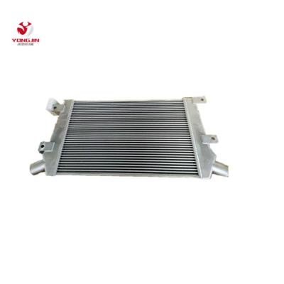 China High Quality Hard PC 360-7 Aluminum Intercooler Fits Excavator Attachments for sale