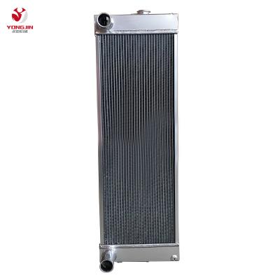 China Tough Excavators And JCB Auto Parts For Water Cooling System 220 Aluminum Radiator for sale