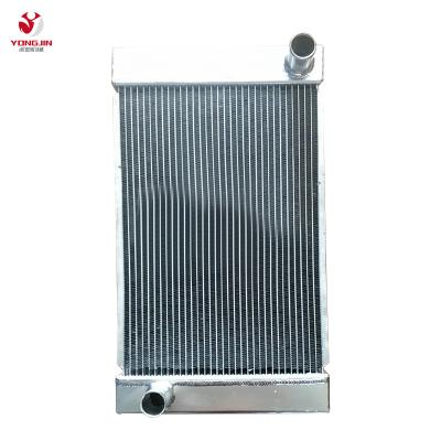 China Tough Excavators And JCB Auto Parts For Water Cooling System 60 Aluminum Radiator for sale