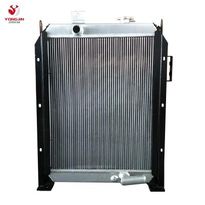 China Factory manufacture construction machinery parts hard radiator for excavator LiuGong 906D for sale