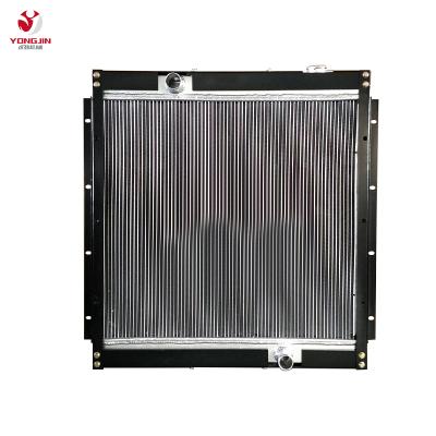 China Factory manufacture construction machinery parts hard radiator for excavator LiuGong 909 for sale