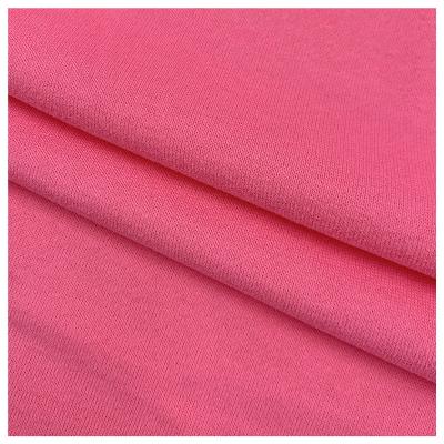 China Anti-Static Wholesale Cotton Polyester Stretch Top Thin Knitted Fabric For Casual Dressing for sale