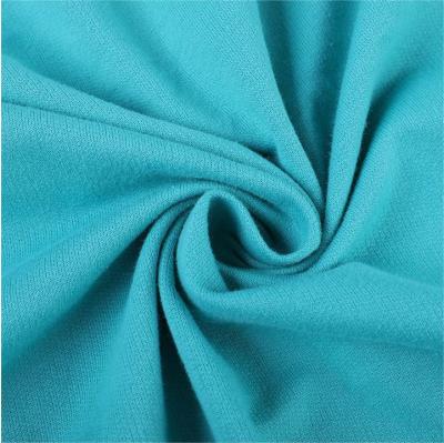 China High Quality 200G Pure Cotton Antistatic Small Wool Knitted Hoodie Fabric For Children's Bottoms for sale