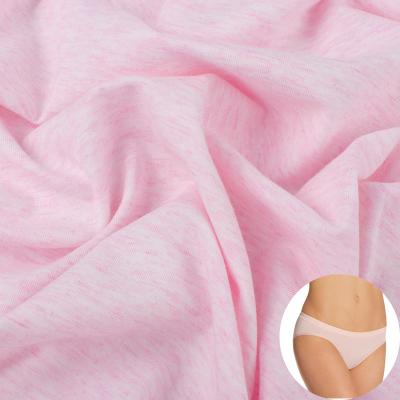 China Refreshing And Comfortable Wholesale Eco-friendly 4 Way Stretch Knitted 95% Soft 5% Cotton Spandex Fabric For Underwear And Garment for sale