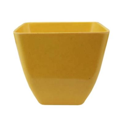 China Wholesale China Supplier Houseware Plant CLASSIC Flower Pots, Eco Bamboo Fiber Flower Plant Pot for sale