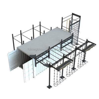 China Modern Shipping Container Gymnasium Shipping Container Gym Layout for sale