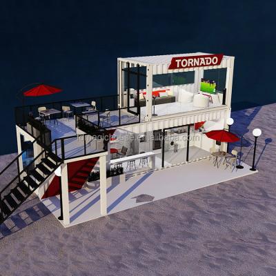 China Modern Mobile Container Jewelry Store Coffee Shop Shipping Container Beach Bar for sale