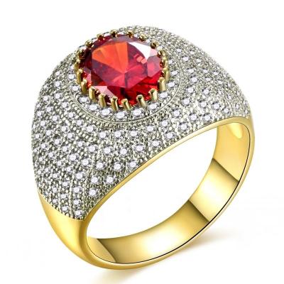 China Trendy new fashion jewelry zircon rings unisex rings for sale