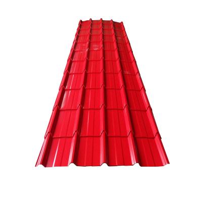 China Construction High Quality PPGI PPGL Galvanized Corrugated Steel Roofing Sheet for sale