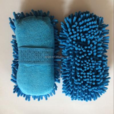 China Sponge Chenille Sponge Microfiber Wash Sponge Car Cleaning Sponge for sale