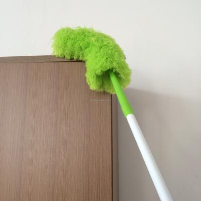 China High Quality Flexible Microfiber Amazon Feather Microfiber Colored Fluffy Cloth With Long Telescopic Handle for sale