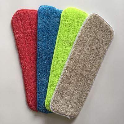 China Viable Hot Sale On Amazon Reusable Microfiber Cleaning Cloth 40cm Mop Cloth Refill Mop Pad for sale