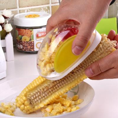 China New Hot Useful Viable Corn Stripper Cutter Corn Peeler Razor Cooking Tools Kitchen Cob Remover for sale