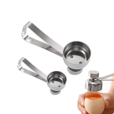 China 304 Stainless Steel Egg Scissors Egg Topper Cutter Shell Opener Stainless Steel Boiled Raw Open Kitchen Kitchen Tools Viable for sale