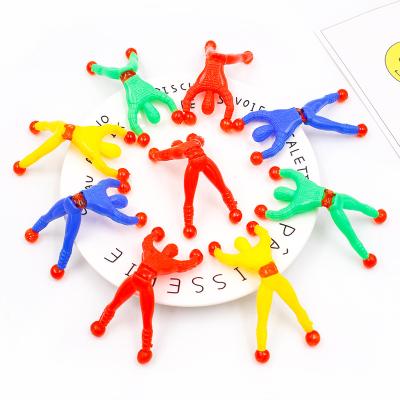 China Kids Funny Sticky Wall Toys Climbing Elastic Gates High Walls Toys Gift For Kids Toys Funny Gift Gifts 9*3CM for sale