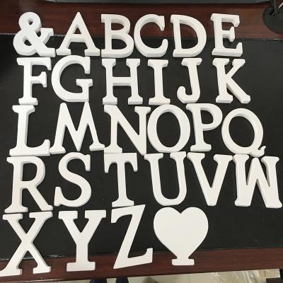 China Europe Wooden Wooden Letter DIY Blank Alphabet Personalized Name Design Wedding Birthday Party Decoration for sale