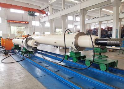 China 1500mm Custom Aluminum Hydraulic Hoist Cylinder With Small Air Viscosity for sale