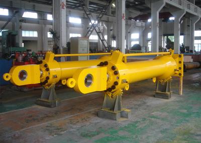 China Single / Double Acting Hydraulic Cylinder Flat Gate Hydraulic Hoist For Dump Truck for sale